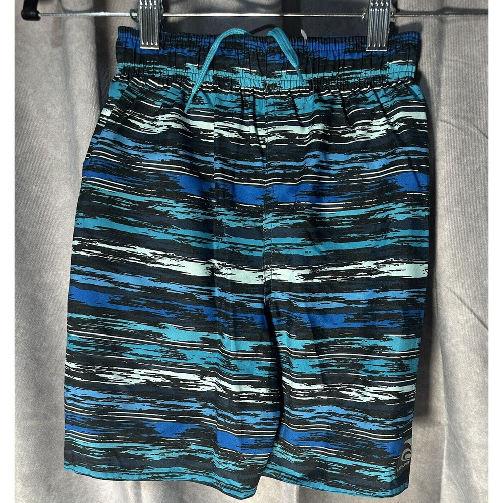 Laguna Swim Trunks Boys Blue Multi Space Dye, Size 5/6